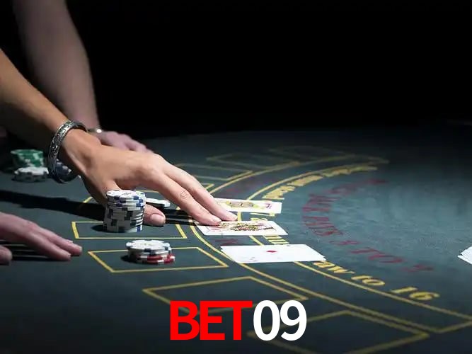 Jogos de Mesa Premium BET09 - Blackjack, Roleta, Baccarat
